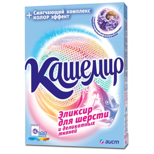 АИСТ порошок стиральный кашемир д/шерсти и деликатных тканей 350г